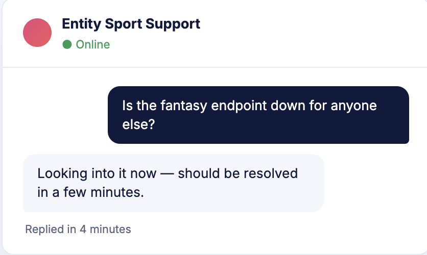 Support that responds